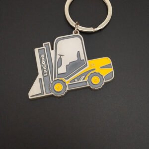 Personalized Cartoon Car Metal Keychain – Gifts and Brand Free Design