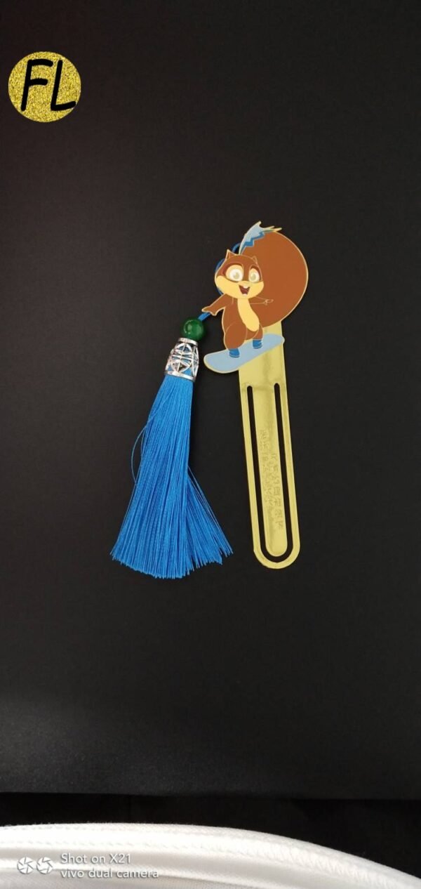Vintage Copper Bookmark w/ Tassel -Custom Bookmark- Elegant Keepsake - 图片 5