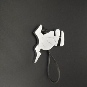 Unique Cartoon – Shaped Metal Keychains Set – Fun & Quirky Accessories for Keyring Lovers