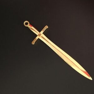 Golden Sword Bookmark: Add a Touch of Elegance to Your Reading